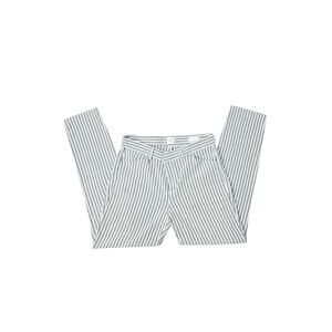 GAP Signature Skinny Ankle Striped Pants - Size 8